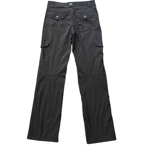 Kuhl Splash Roll Up Mid Rise Pants Dark Green UPF Quick Dry Pockets Women's 2 - Picture 2 of 9
